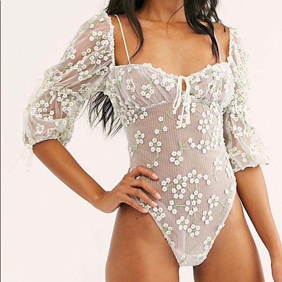 For Love And Lemons Tops For Love And Lemons Castilla Bodysuit Poshmark